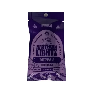Delta 8 Disposable – Indica – 0.5g Vape