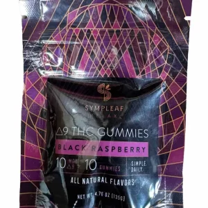 10mg Delta 9 Gummies – Black Raspberry