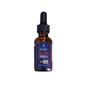 NSF Sport Certified© 1500mg CBD Isolate Oil